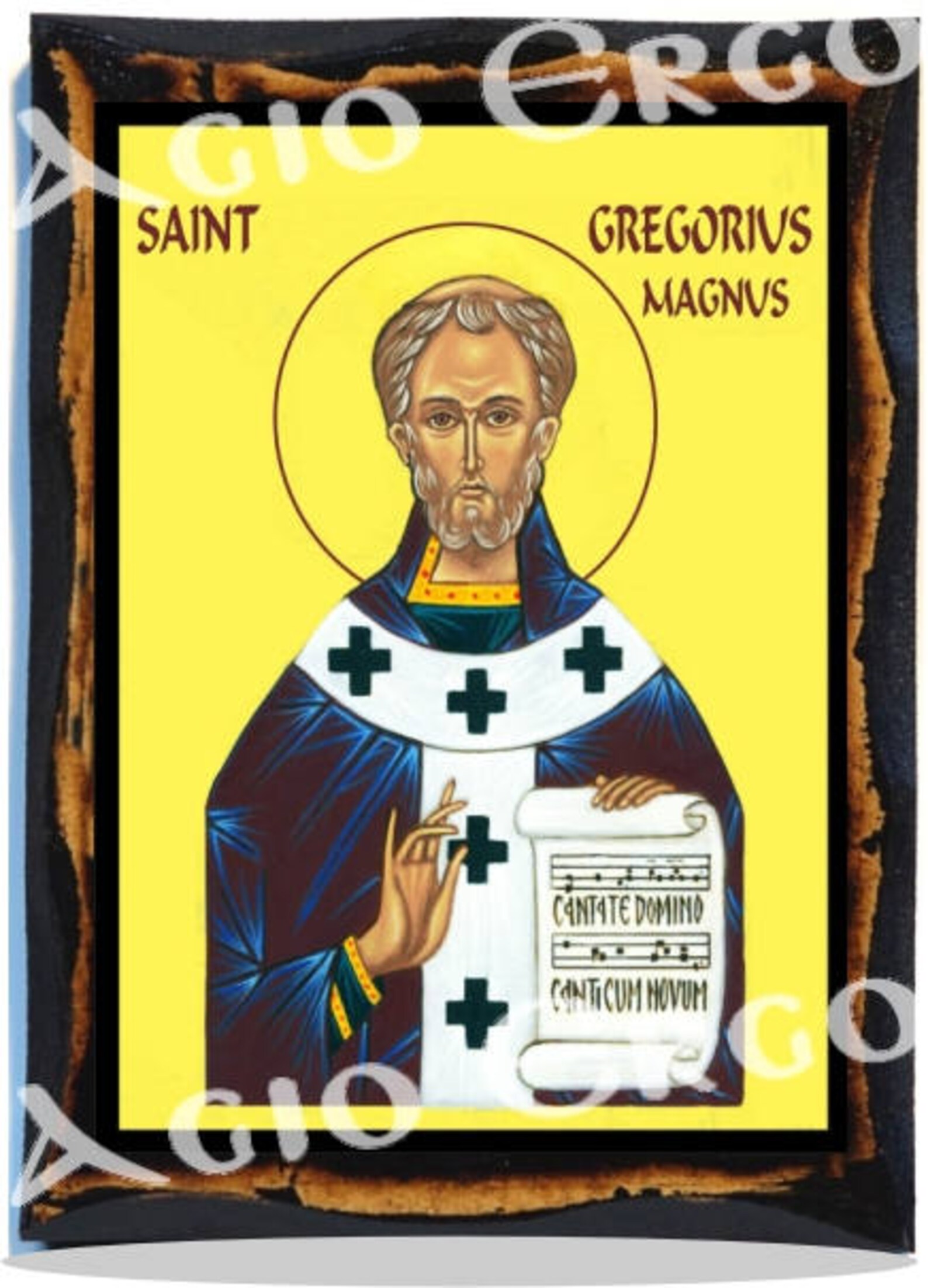 Saint Gregory the Great Pope Saint Gregory I Roman Catholic - Etsy