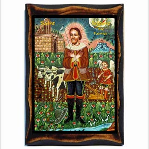 Isidore the Laborer - Isidore the Farmer - Isidoro Agricola - Isidoro Lavoratore - Isidro Labrador - Isidore le Laboureur -Isidor von Madrid