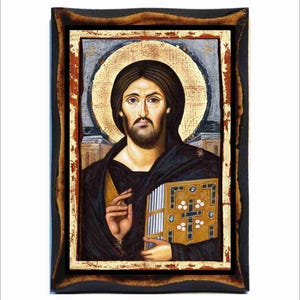 Christ Pantocrator of Sinai - Pantocrátor del Sinaí - Christ pantocrator au Sinaï - Christus Pantokrator Sinai - Jesus Christ of Sinai