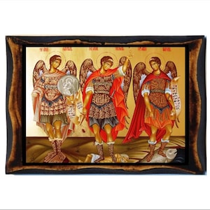 The three Archangels Michael, Gabriel and Raphael - Michael, Gabriel and Raphael Archangels - Arcangeli Gabriele, Raffaele e Michele