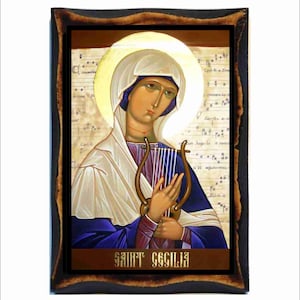 Saint Cecilia - Cecilia of Rome - Santa Cecilia - Cécile de Rome - Cecilia de Roma - Sfânta Cecilia - Cäcilia von Rom - Cecylia z Rzymu