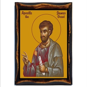 Saint James Apostle - James the Great - Giacomo il Maggiore - Jacques de Zebedee - Santiago Maior - Santiago Apóstolo - Jakobus der Ältere