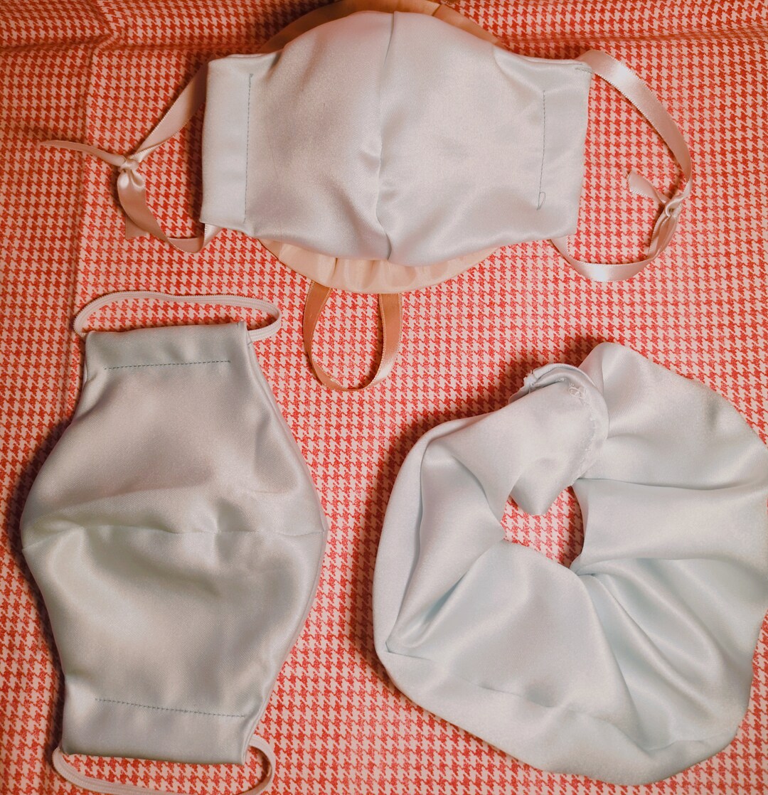 HANDMADE Authentic Silk Face Masks Etsy