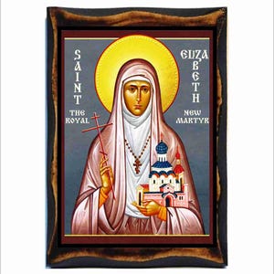 Saint Elizabeth Grand Duchess Fyodorovna - Elizabeth the New Martyr - Elisabetta Fëdorovna - Élisabeth Feodorovna - Elżbieta Romanowa