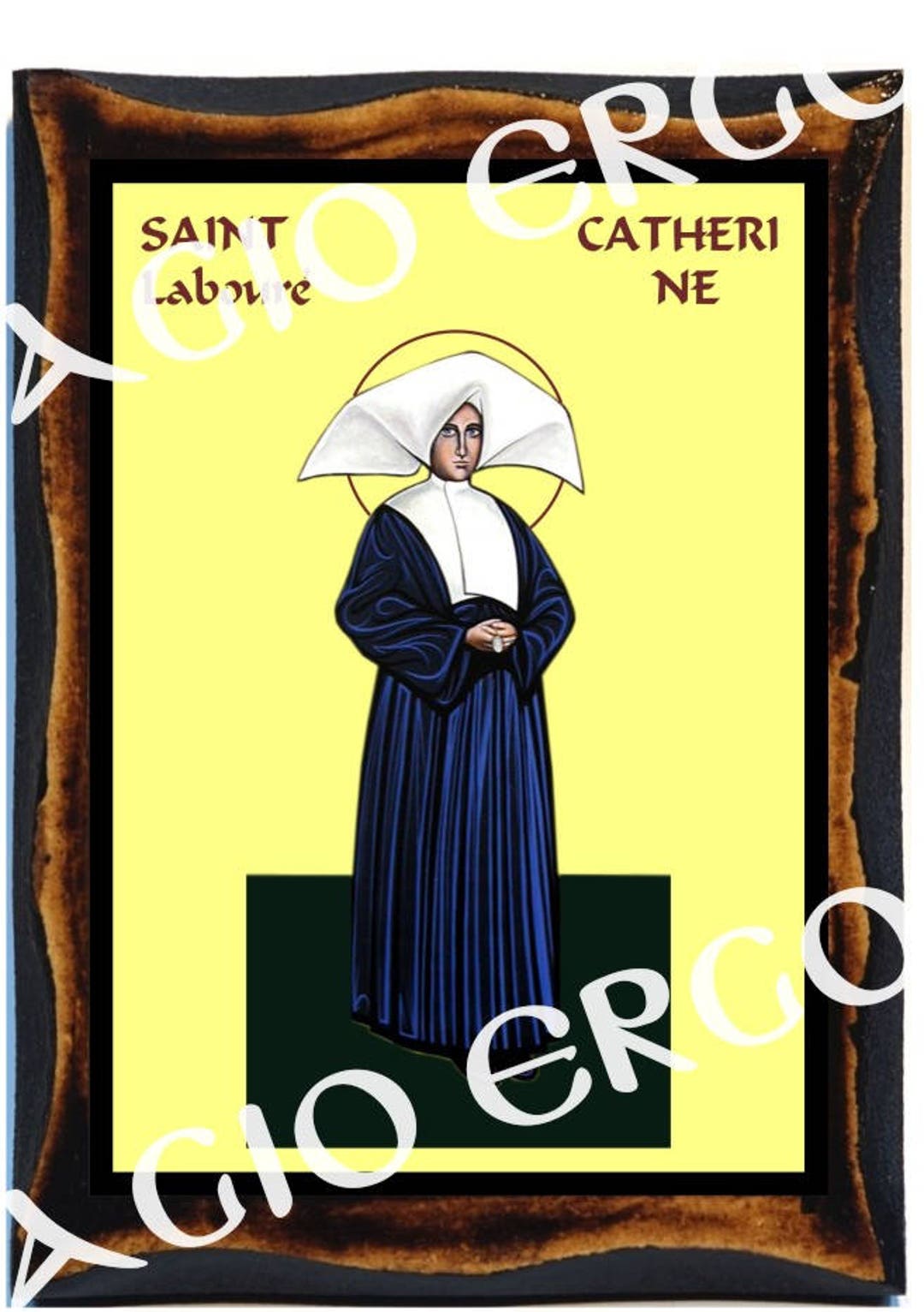 Saint Catherine Labouré Sister of Charity, Marian Visionary Roman ...