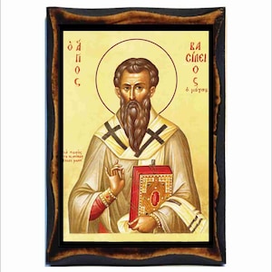 Basilius von Kaiserea - Basil der Große - Basile de Césarée - Basilio Magno - Basilio el Grande- Vasile cel Mare- Basilius der Große- Basilio il Grande