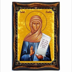 Saint Emilia - Santa Emilia - Emilia din Cezareea - Emilia z Cezarei - Emmelia of Caesarea - Saint Emmelia - Emmelia von Caesarea - Emíly