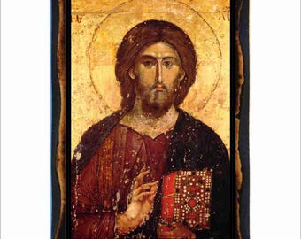 Christ Pantocrator - Christ Pantocrator Hilandar - Pantocrator of Hilandar - Cristo Pantocratore - Hristos Pantocrator - Христос Пантократор