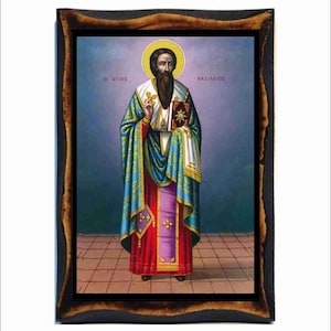 Basilius von Kaiserea - Basil der Große - Basile de Césarée - Basilio Magno - Basilio el Grande- Vasile cel Mare- Basilius der Große- Basilio il Grande