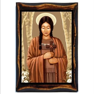Kateri Tekakwitha - Lilie der Mohawks - Santa Caterina Tekakwitha - Santa Catalina Tekakwitha - Santa Catarina Tekakwitha - Kateri