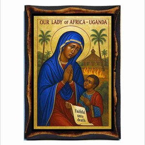 Onze-Lieve-Vrouw van Afrika - Notre-Dame D&#39;Afrique - Onze Moeder van Afrika - Heilige Maria van Afrika - Santa María de África - Nostra Signora d&#39;Africa