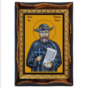 Father Damien - Saint Damien of Molokai - San Damián - Saint Damien De Veuster - Saint Père Damien - Jozef de Veuster - Damiano de Veuster