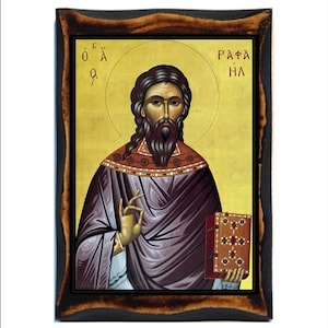 Saint Raphael of Lesbos - Saint Raphael - San Rafael - Saint Raphael of Lesbos -Raphael of Lesbos -Santo Raffaello -Heilige Raffael -Rafaelo
