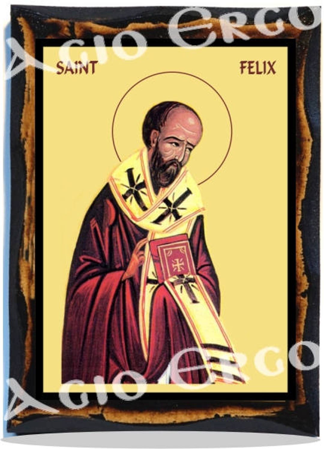 Saint Felix of Nola Author and Publisher Catholic Christian Etsy