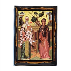 Saints Cyprian and Justina - Santi Cipriano e Giustina - Santos Cipriano y Justina - São Cipriano e Santa Justina - Święci Cyprian i Justyna