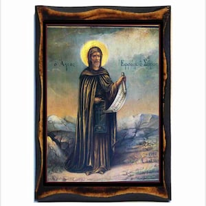 Ephrem the Syrian - Ephrem of Edessa - Aprem of Nisibis - Efrem il Siro - Éphrem le Syriaque - Ephräm der Syrer -Efrem Sirul -Efrém da Síria
