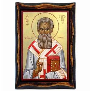 Parthenius the Bishop of Lampsacus on the Hellespont - Saint Parthenius - Saint Parthenios - Parthenius Martyr - Patron of Cancer Patients