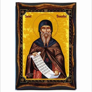 Der heilige Benedikt - Benedikt von Nursia - Benedetto da Norcia - San Benedetto - Benoît de Nursie - Benito de Nursia - Benedikt von Nursia