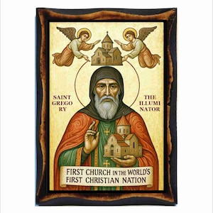 Heiliger gregori der Bischof von Großarmenien - gregori der erleuchter - gregori der erleuchter - grigore luminătorul - gregori der erleuchter