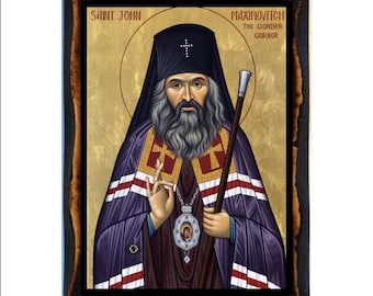 Saint John Maximovitch - Saint John the Wonderworker - Johannes von Shanghai und San Francisco - Jean de Shanghai et de San Francisco
