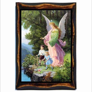 Angel Watching Over Kids - Guardian Angel Protecting Childrens - Angel Watching Over Children and Quotes - Angel Watching Over Me