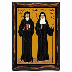 Saint Benedict - Saint Scholastica - Benedict and Scholastica of Nursia -San Benedetto -Santa Scolastica -Saint Benoit -Sainte Scholastique