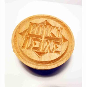 Holy bread Seal 7,5cm linden tree wood - Prosphora - Holy Prosphora Stamp - Traditional Orthodox Prosphora
