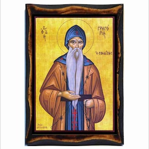 Gregory of Sinai - Gregorio del Sinai - Grégoire le Sinaïte - Gregorio del Sinaí - Gregor vom Sinai - Grzegorz Synaita - Григорий Синаит