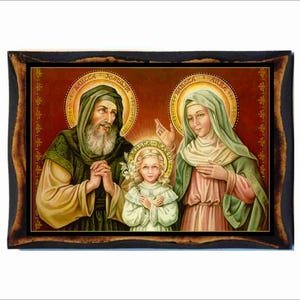 The holy Joachim and Anna - Saints Joachim et Anne - Santos Joaquín y Ana - Santi Gioacchino e Anna - Santos Joaquim e Ana -Joachim und Anna