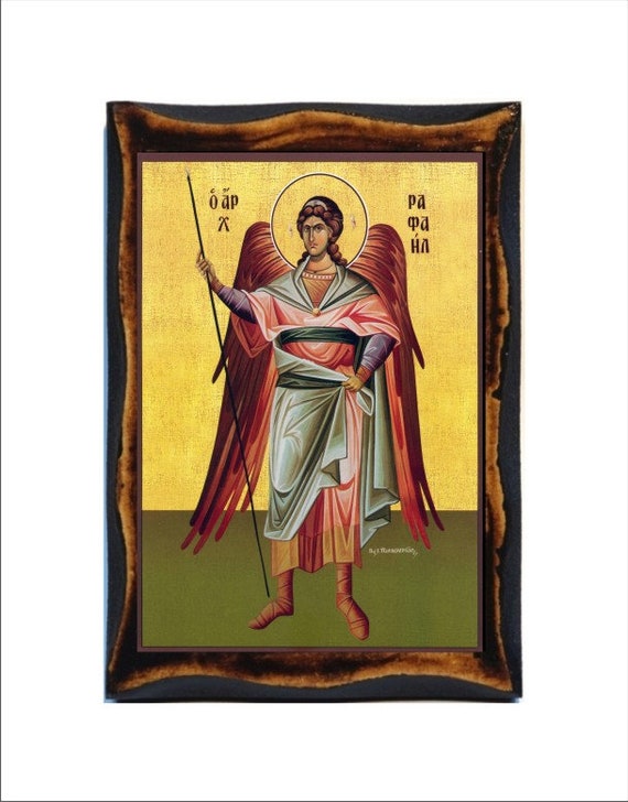 San Raphael Image Erzengel Raphael Symbol Ikone Erzengel Raphael | Online Verkauf Bei