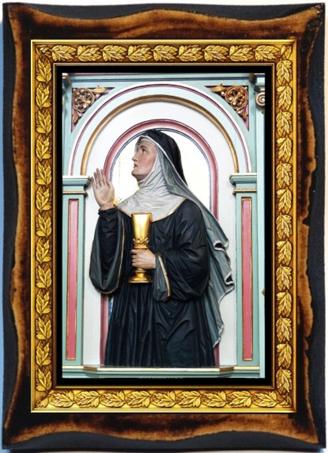 Mechthild of Magdeburg the Flowing Light Saint Mechtild of - Etsy