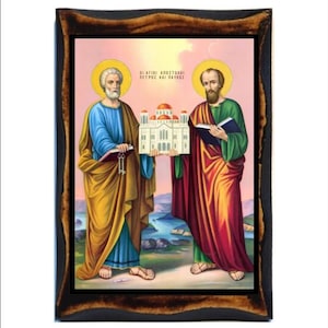 The Embracing of Peter and Paul - Feast of Saints Peter and Paul - Saints Pierre et Paul - San Pedro y San Pablo - São Pedro e São Paulo