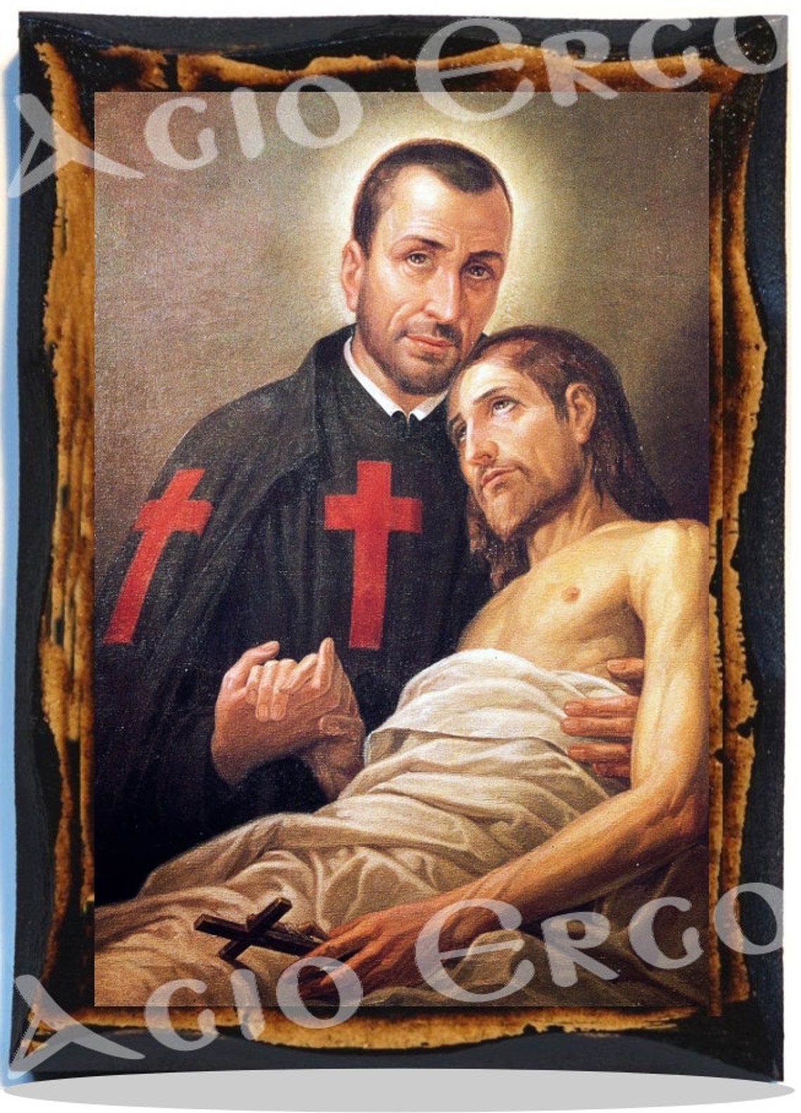 Saint Camillus De Lellis Priest and Religious Founder Catholic Etsy