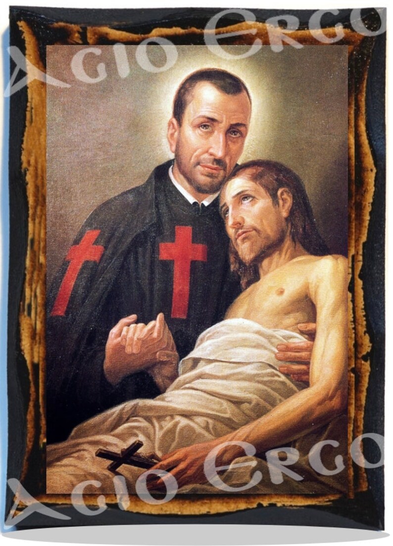 Saint Camillus De Lellis Priest and Religious Founder Catholic Etsy