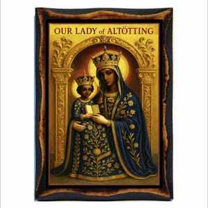 Our Lady of Altötting - Gnadenkapelle Altötting - Cappella delle Grazie - Sainte-Chapelle - Heilige Kapelle - Nossa Senhora de Altötting