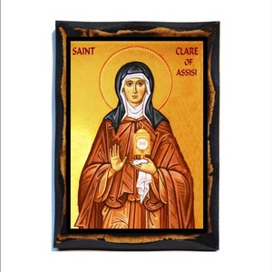 Clara van Assisi - Sint Clara van Assisi - Claire d&#39;Assise - Santa Clara de Assis - Sint Clara - Clara van Assisi - Sainte Claire - Chiara