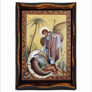 The Appearance of the angel to Elijah - Elijah and the Angel - Prophet Elijah - Prophet Elias - Santo Elia - Élie Prophète - Elías - Elija