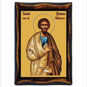 Saint James the Lesser - James, son of Alphaeus - Jacques d&#39;Alphée - Tiago, filho de Alfeu - Jakobus, Sohn des Alphäus -  Jakobus de Mindere