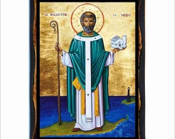 Augustine of Hippo - Agostino di Ippona - Santo Agostino - Saint Augustine - Augustin de Hippone - Agustín de Hipona - Augustinus von Hippo