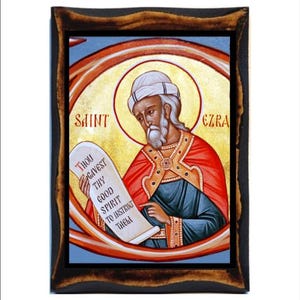 Prophet Ezra - Ezra the Prophet - Ezra the Priest - Ezra the Scribe - Esdras - Ezra Prophet and Priest - Santo Esra -Ezdra -Esdras -Ezdrasz
