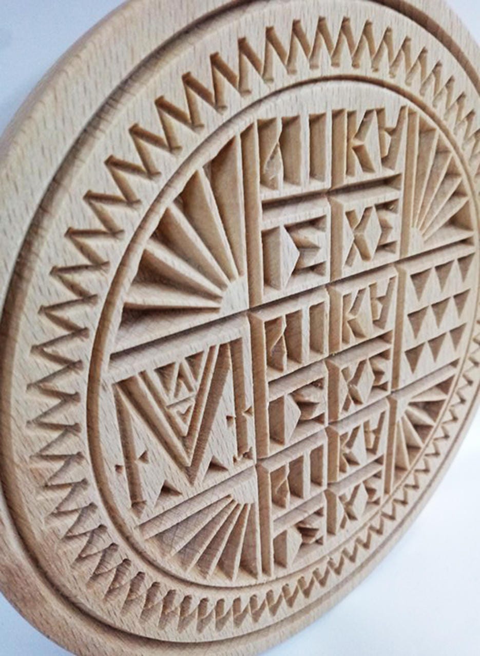 Wooden Prosoforo Holy Bread Stamp / Seal – GREEK GIFT SHOP