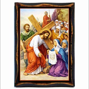 Veil of Veronica Icon - Santa Faz - Santo Rostro