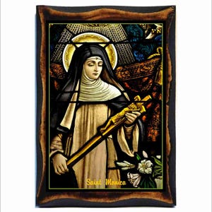 Saint Monica of Hippo - Santa Monica - Monica of Hippo - Sainte Monique - Santa Mónica de Hipona - Mônica de Hipona - Monika von Tagaste