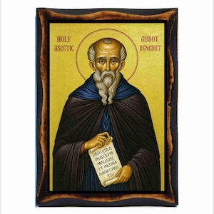 Saint Benedict - Benedict of Nursia - Benedetto da Norcia - San Benedetto - Benoît de Nursie - Benito de Nursia - Benedikt von Nursia