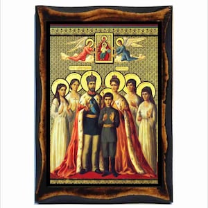 Zar Nikolaus II von Russland und Familie - Die Heiligsprechung der Romanows - Canonizzazione dei Romanov - Zar Nikolaus II von Russland und Kaiser