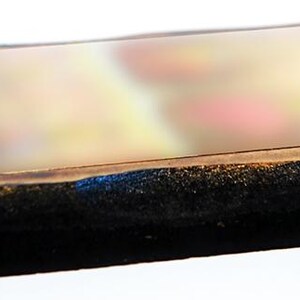 Icono de madera hecho a mano de San Moisés Negro con hoja de oro de 24 quilates imagen 6