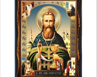 John of Kronstadt - Saint John of Kronstadt - Jean de Cronstadt - João de Kronstadt - Giovanni di Kronštadt - Johannes von Kronstadt