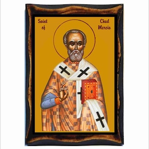 Chade da Mércia - Chade di Mércia - San Chade - Ceadda di Mercia - Chade de Mércia - Sfântul Chade - Chade von York - Chade z Yorku - Cedda -Chade