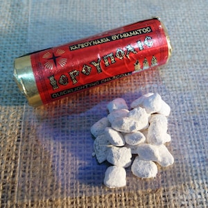 Original Incense Resin 100gr. from Mount Athos and 6 pcs Charcoal - Agion Oros Orthodox Catholic Byzantine Christianity Church
