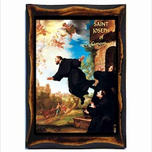 Józef z Cupertino Wyznawca – Józef z Cupertino uniesiony w locie – Giuseppe da Copertino – Joseph de Cupertino – José de Cupertino
